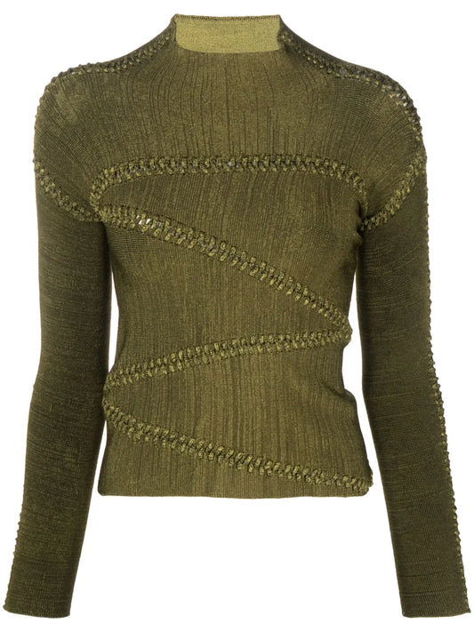 Jigsaw Long-Sleeve Top