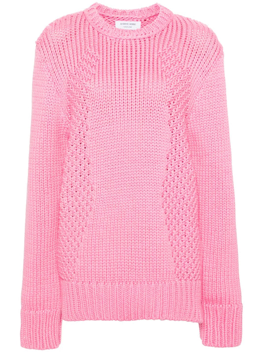 Crew-Neck Chunky-Knit Jumper