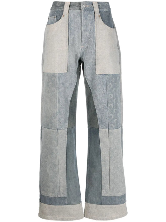 Regenerated Wide-Leg Jeans