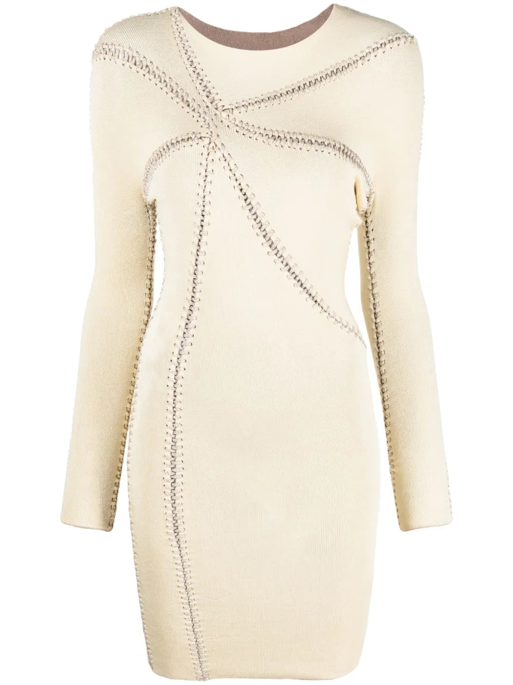 Starfish Whipstitch-Detail Midi Dress
