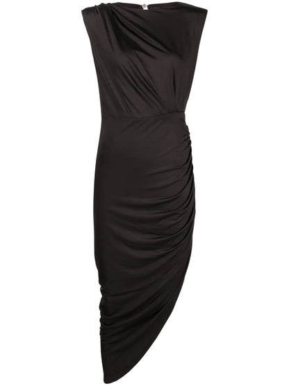 Merrith Draped Midi Dress