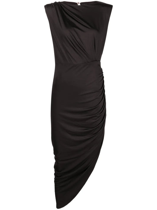 Merrith Draped Midi Dress