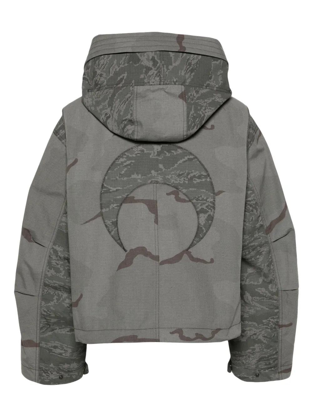 Regenerated Camouflage-Print Jacket