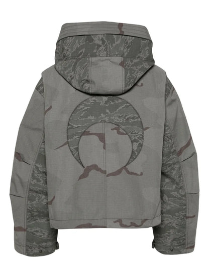 Regenerated Camouflage-Print Jacket