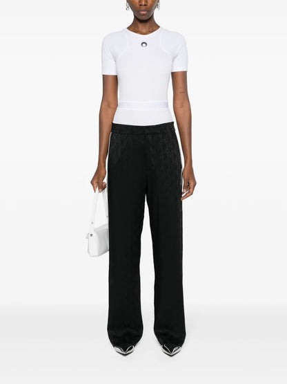 Moon Diamant-Jacquard Trousers