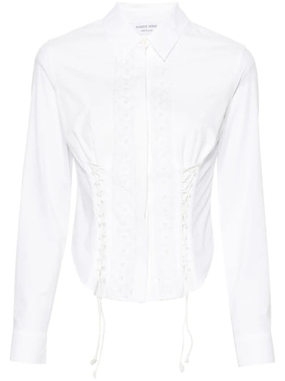 Household Corset-Style Cotton Shirt