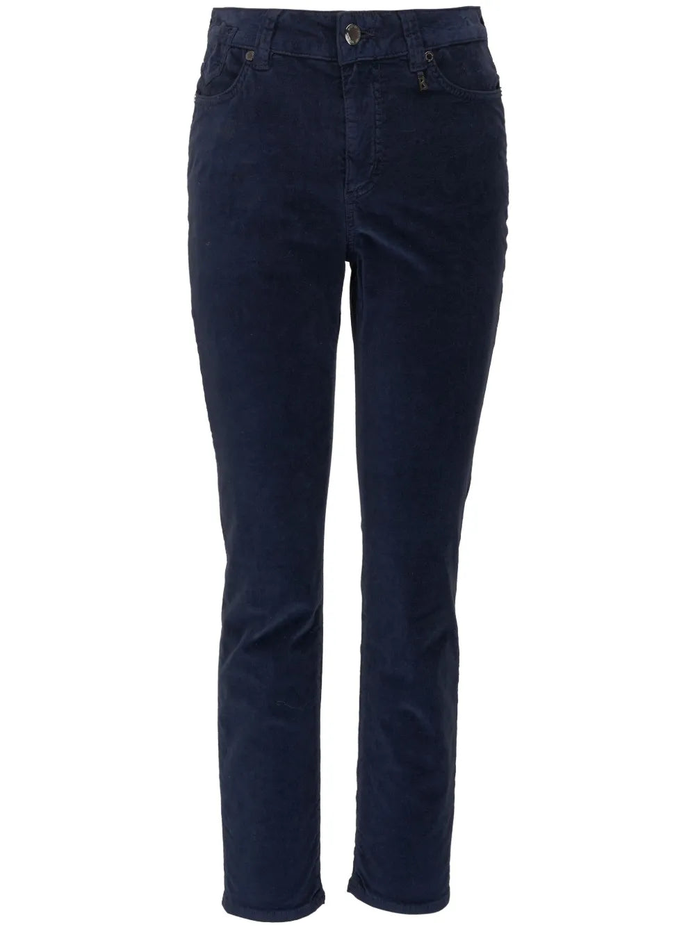 Logo-Appliqué Velvet Trousers