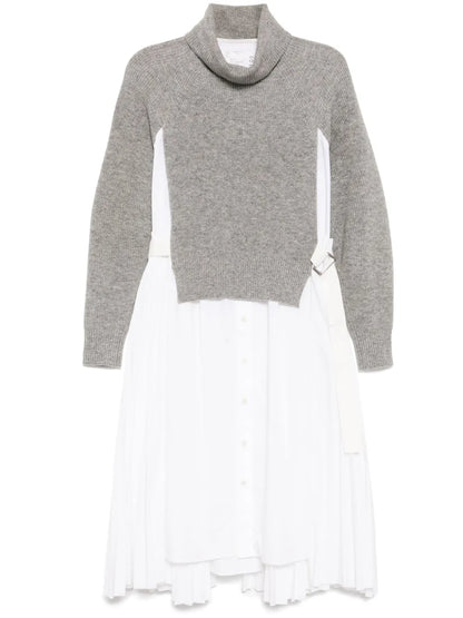 Roll-Neck Dress