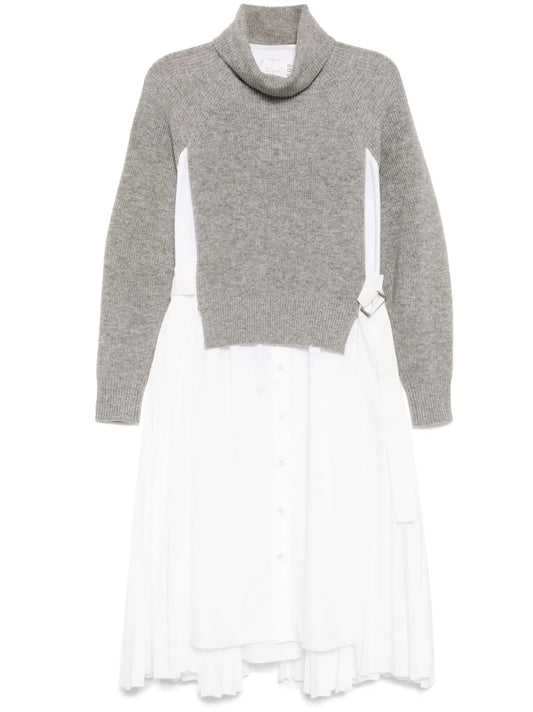 Roll-Neck Dress