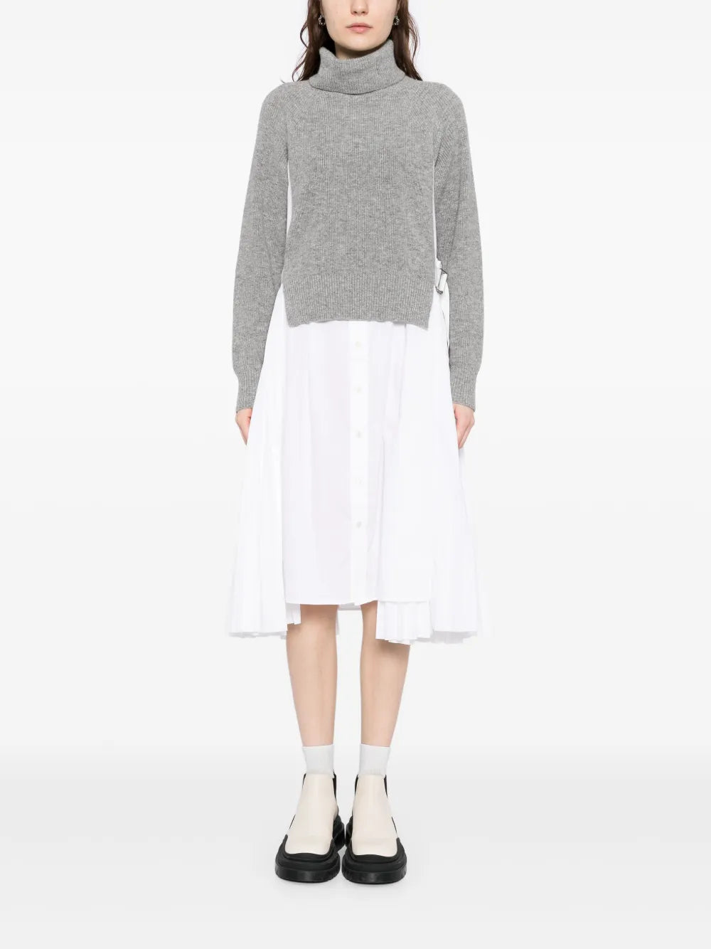 Roll-Neck Dress