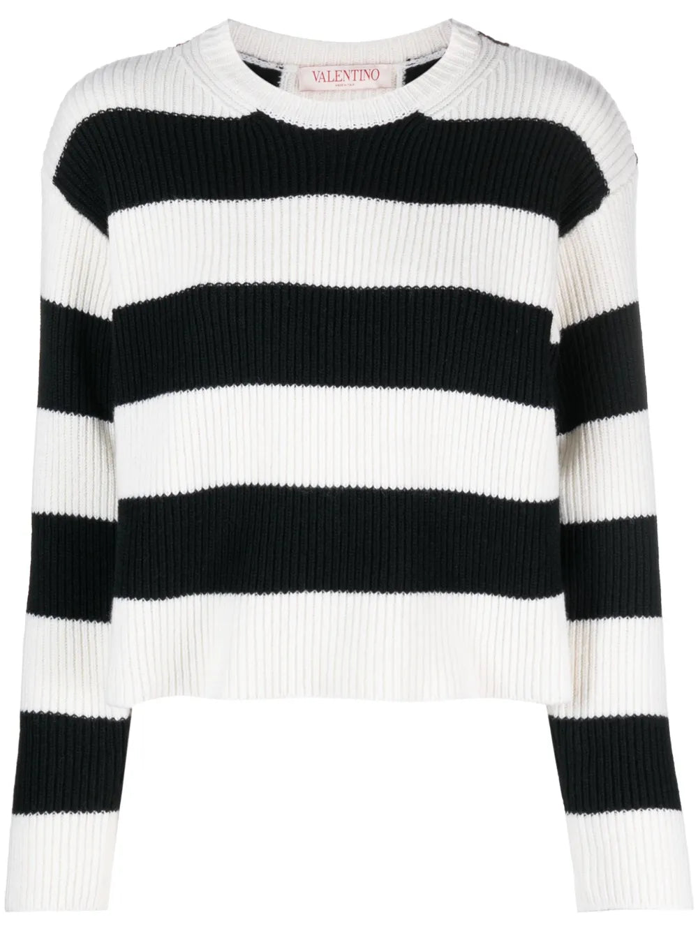Striped Virgin Wool Jumper