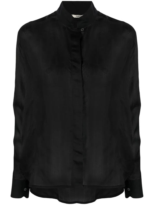 Cassandra Velato Semi-Sheer Shirt