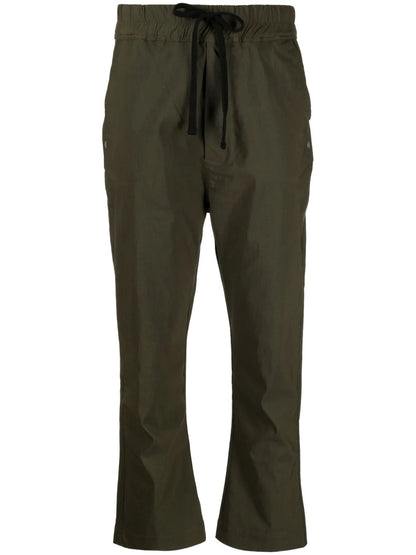 Drawstring Cropped Trousers
