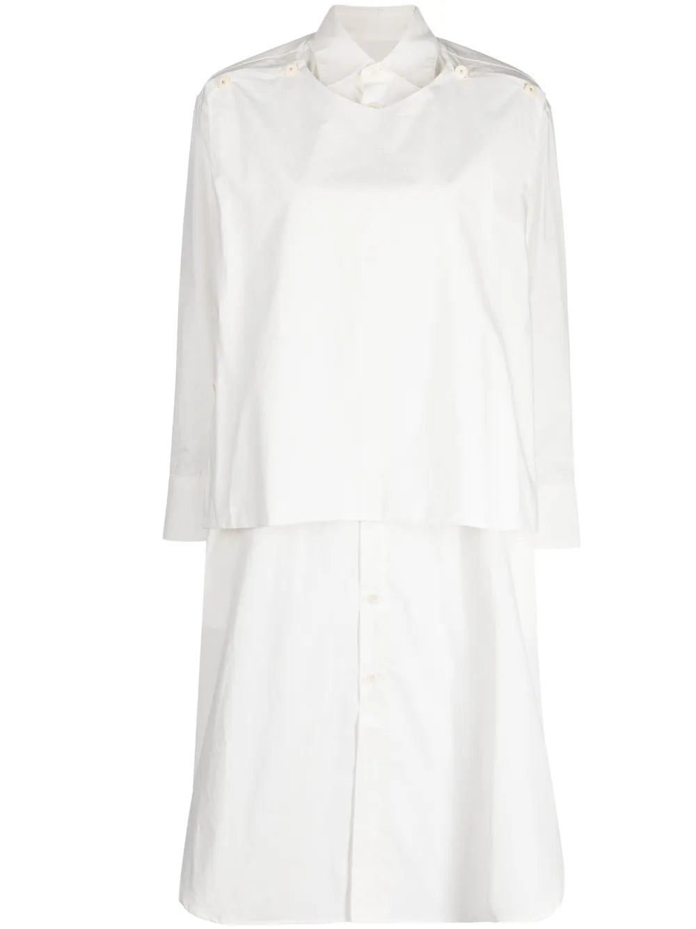 The Typesetter Cotton Shirt Dress