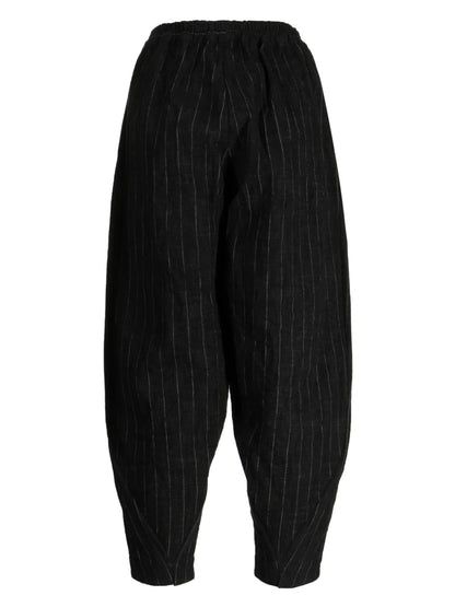 The Tracer Striped Cotton Trousers