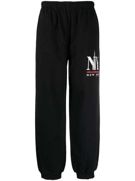 Logo-Print Cotton-Blend Track Pants