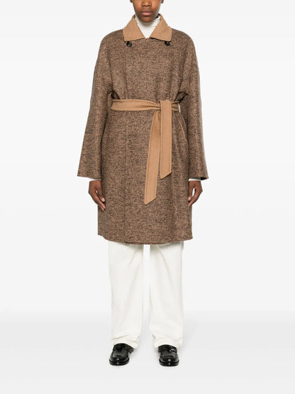 Reversible Camel Hair-Blend Coat