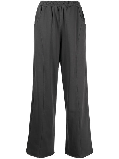 High-Waist Straight-Leg Trousers