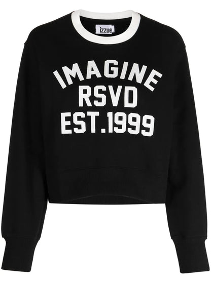 Patch-Detail Cotton Sweatshirt