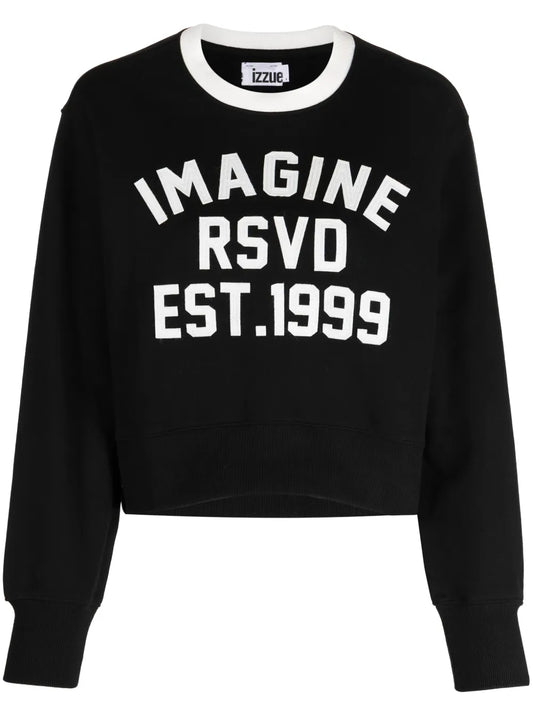 Patch-Detail Cotton Sweatshirt