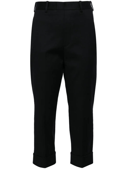 Cropped Tailored Trousers
