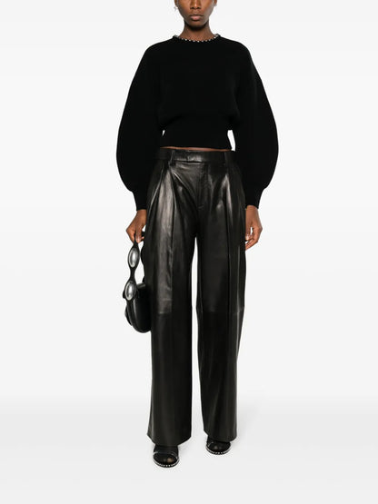 Ball Chain Embellished Jumper