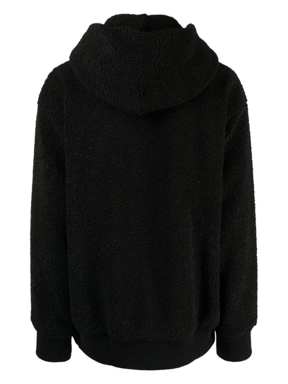 Logo-Embroidered Fleece Hoodie