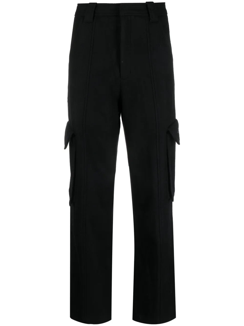 Straight-Leg Cargo Trousers
