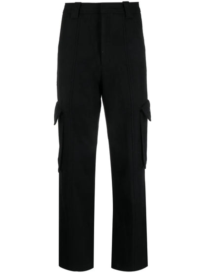 Straight-Leg Cargo Trousers