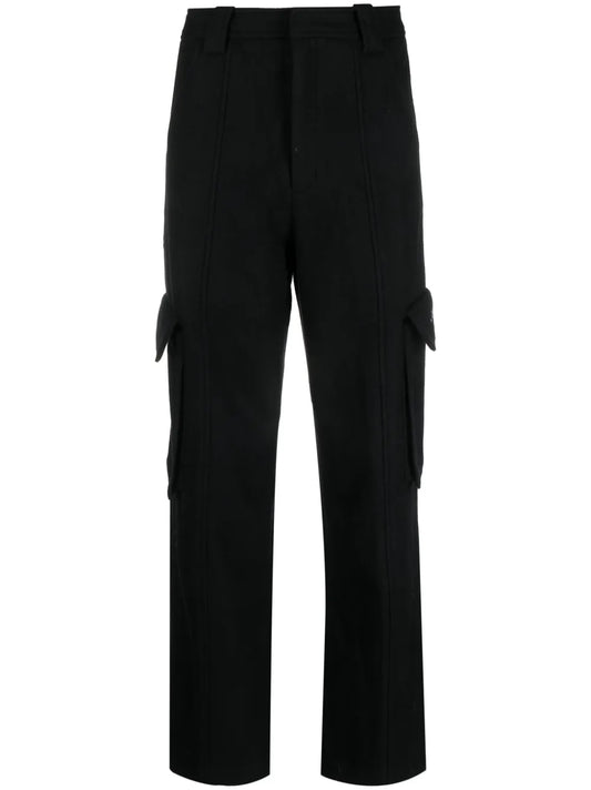 Straight-Leg Cargo Trousers