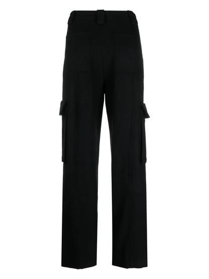 Straight-Leg Cargo Trousers