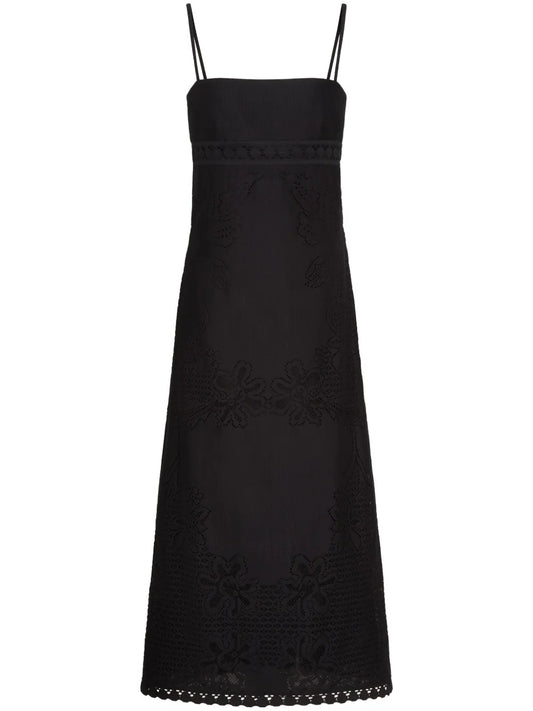 Cotton Midi Dress