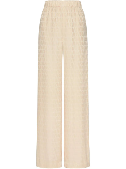 Toile Iconographe Jacquard Silk Trousers