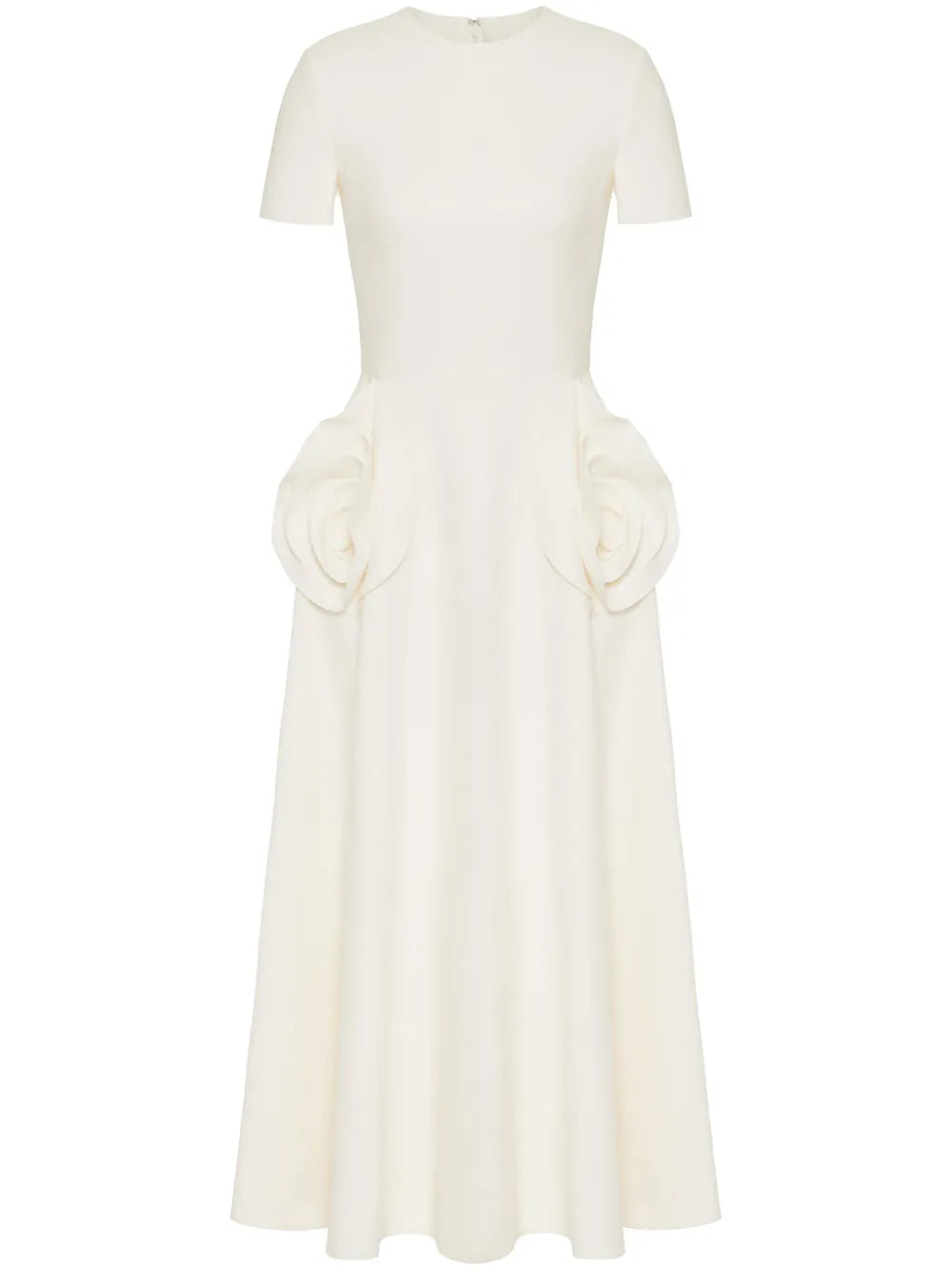 Crepe Couture Midi Dress