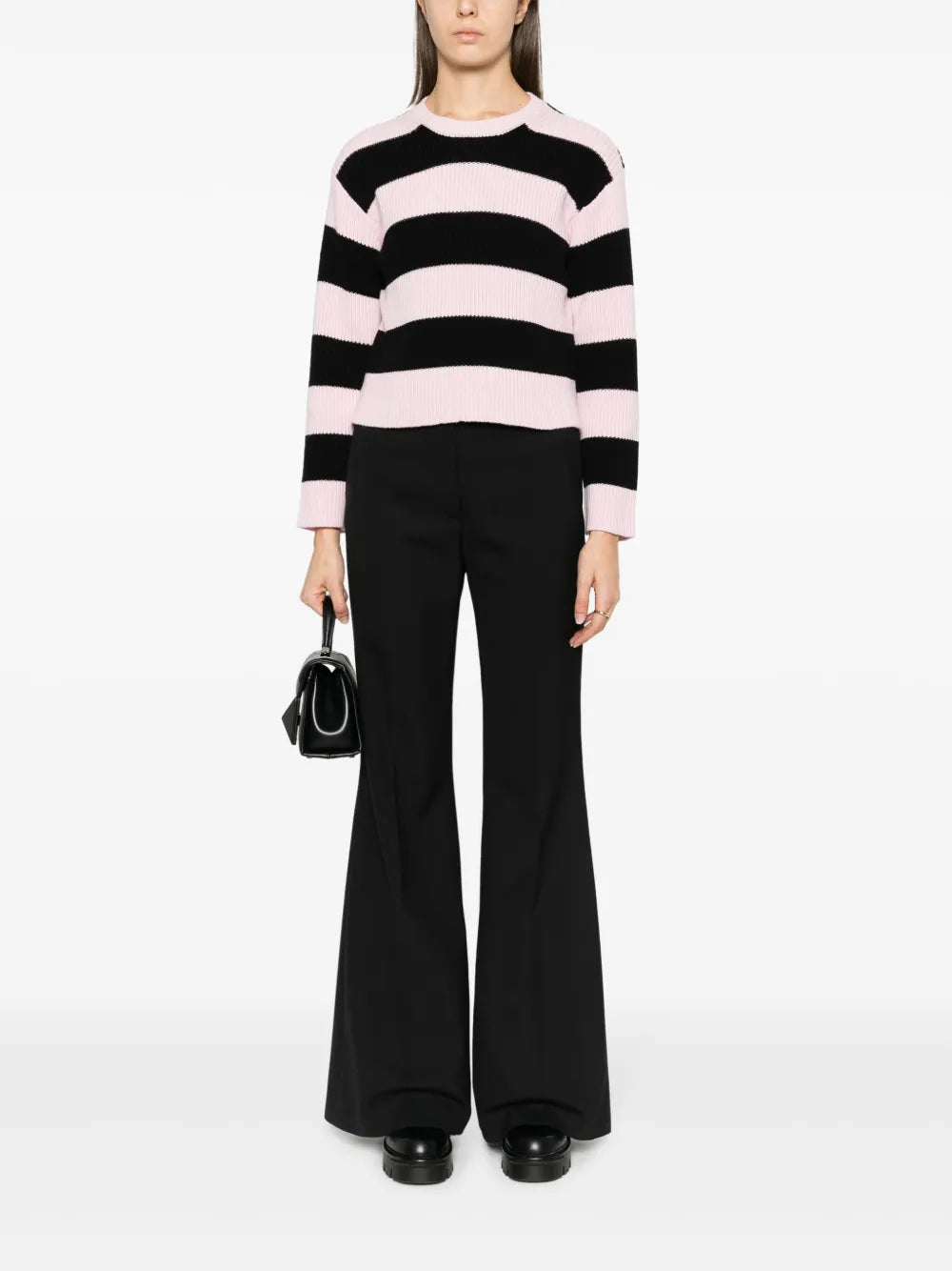 Striped Virgin Wool Jumper