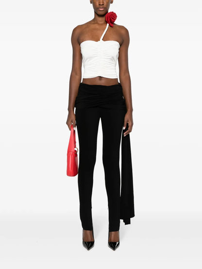 Sash-Detail Leggings