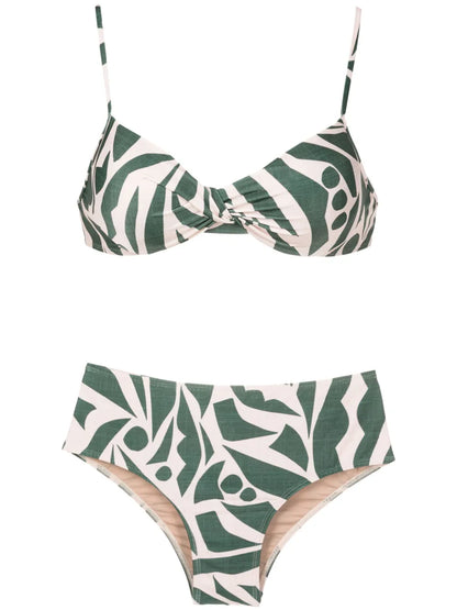Veronica Graphic-Print Bikini