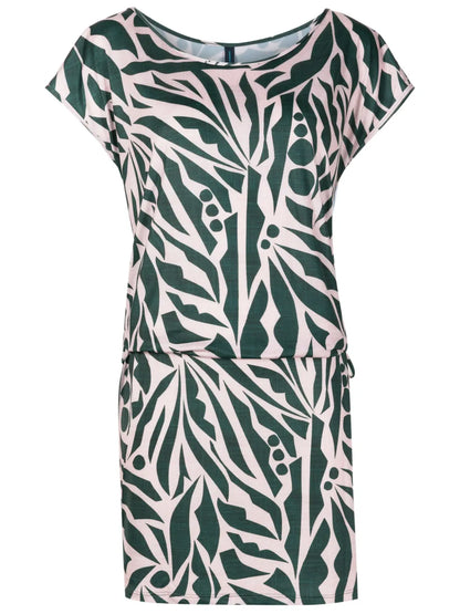 Shiva Graphic-Print Minidress