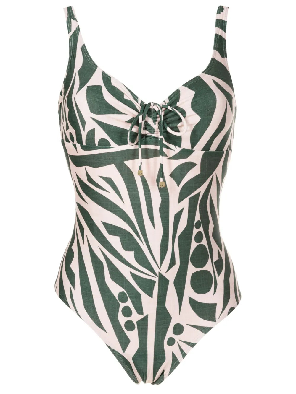 Rosa Abstract-Print One-Piece