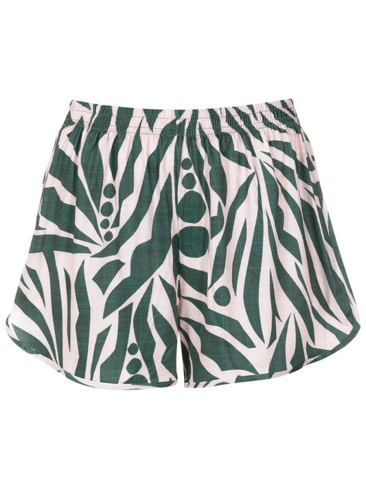 Lee Graphic-Print Mini Shorts