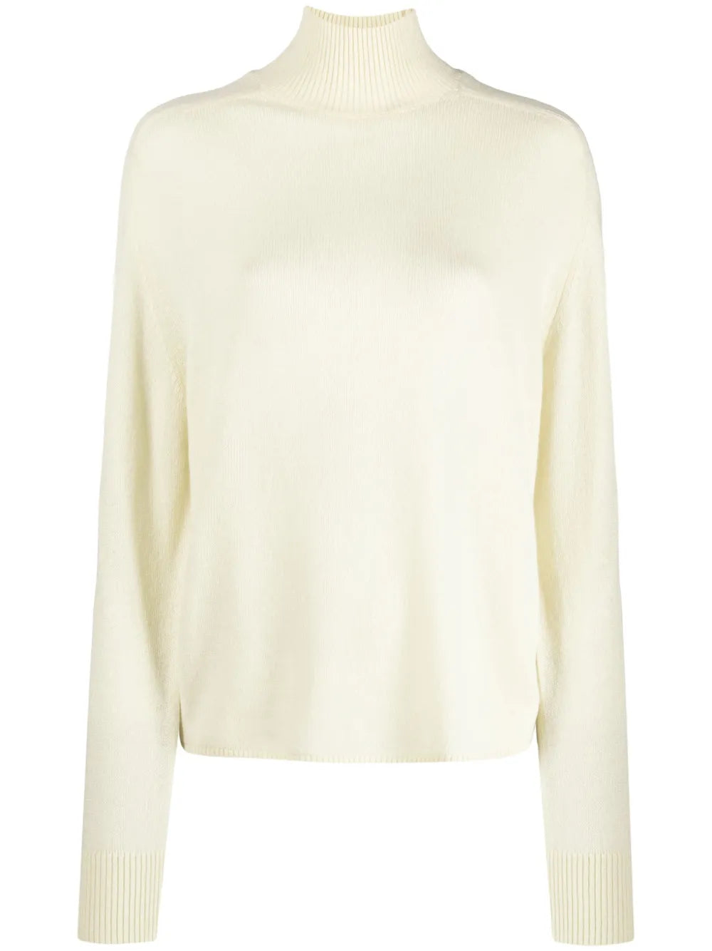 High-Neck Fine-Knit Jumper