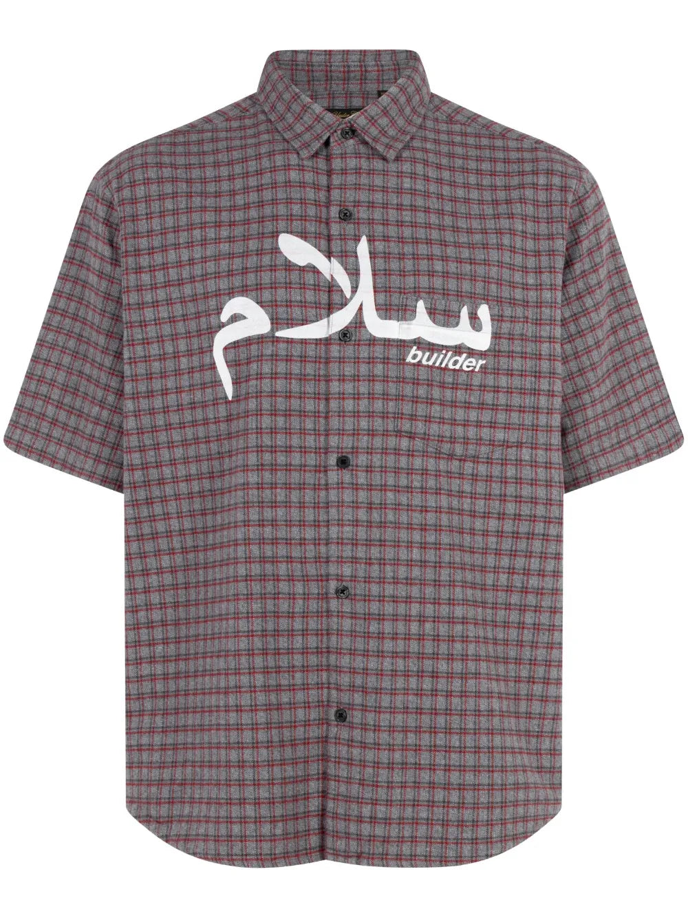 Short-Sleeve Flannel Shirt