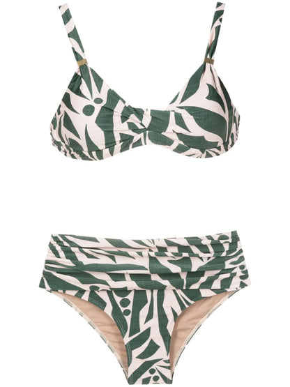 Marianne Abstract-Print Bikini