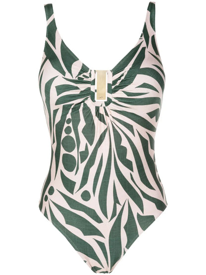 Mirassol Abstract-Print One-Piece