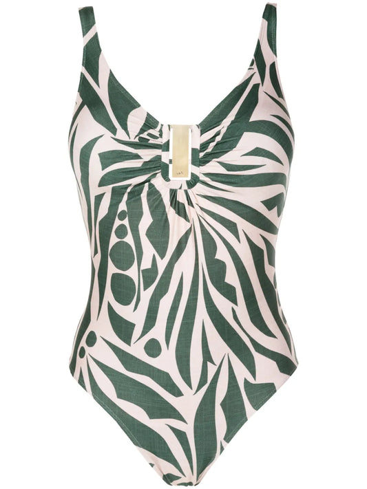 Mirassol Abstract-Print One-Piece