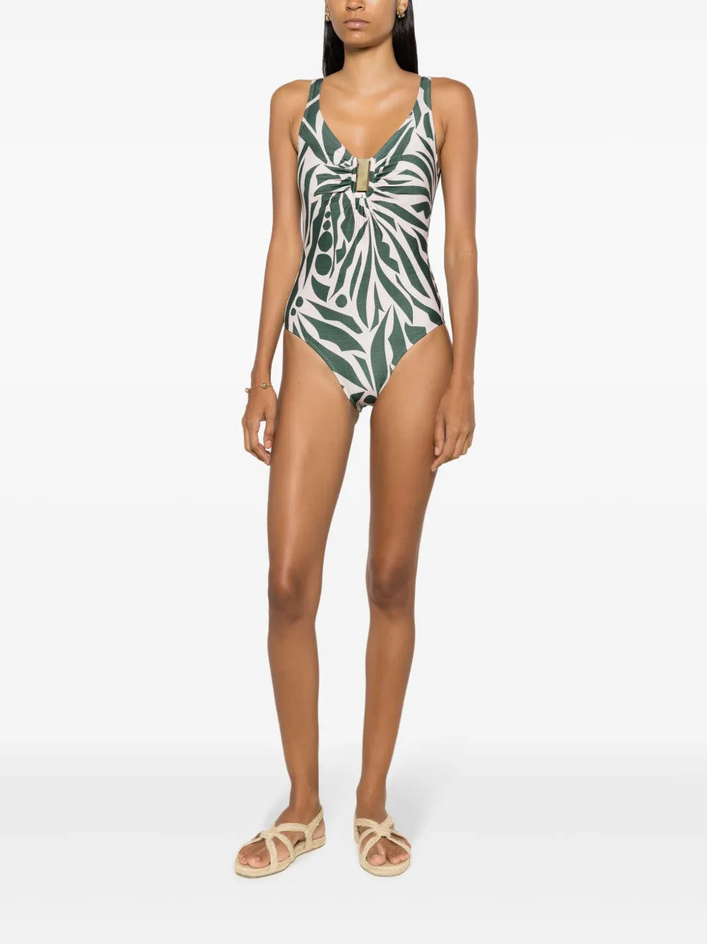 Mirassol Abstract-Print One-Piece