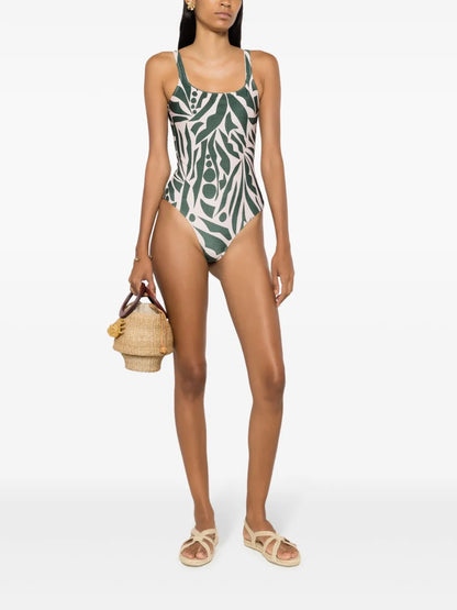 Hapuna Abstract-Print One-Piece
