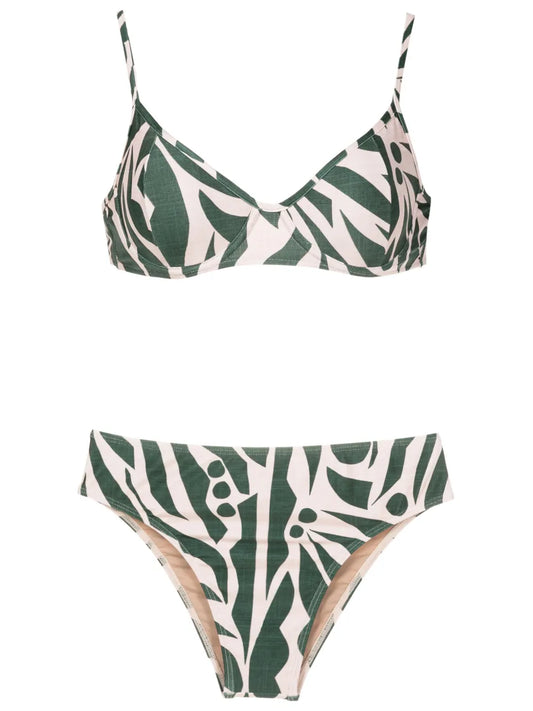 Lilica Abstract-Print Bikini