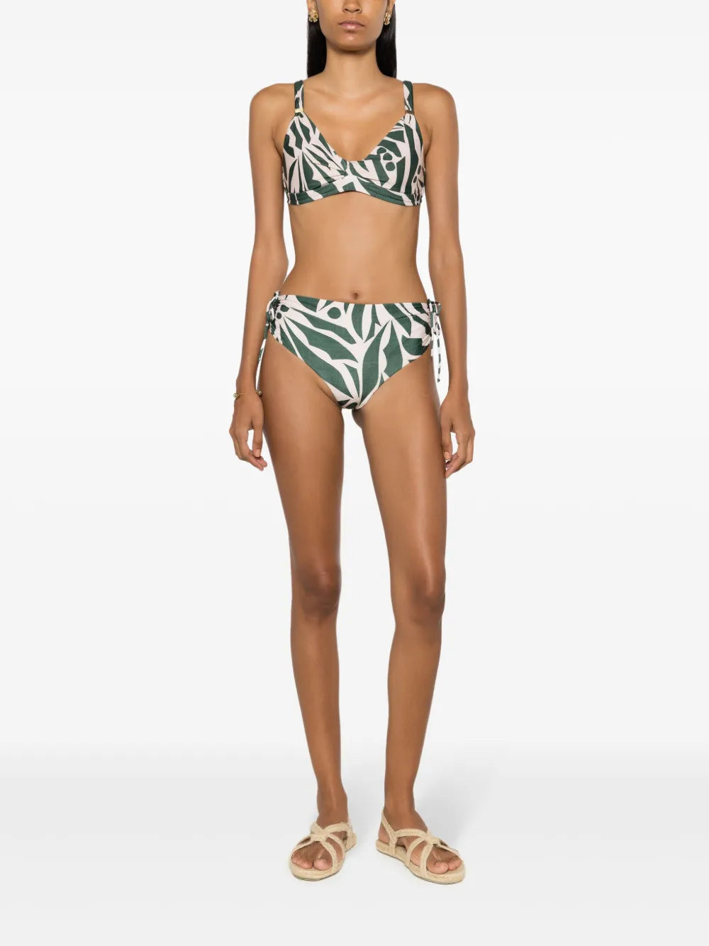 Marcela Abstract-Print Bikini