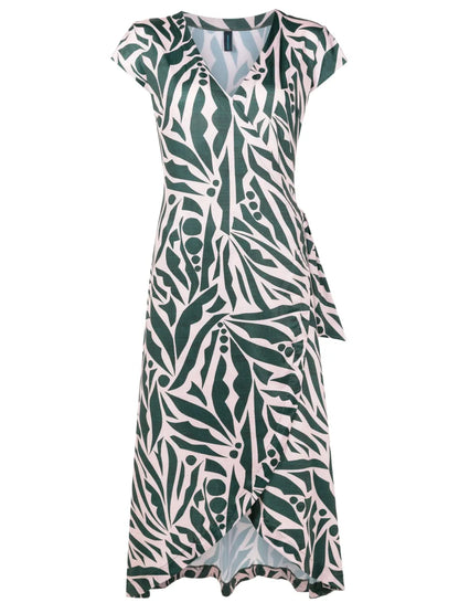 Falcao V-Neck Midi Dress